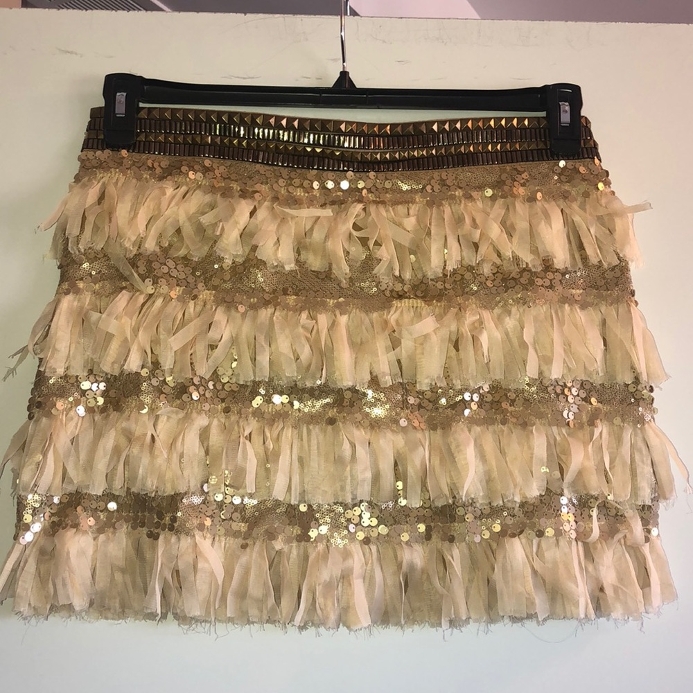 Tan skirt